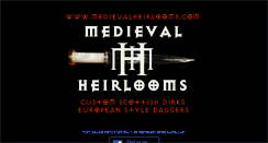 Desktop Screenshot of medievalheirlooms.com